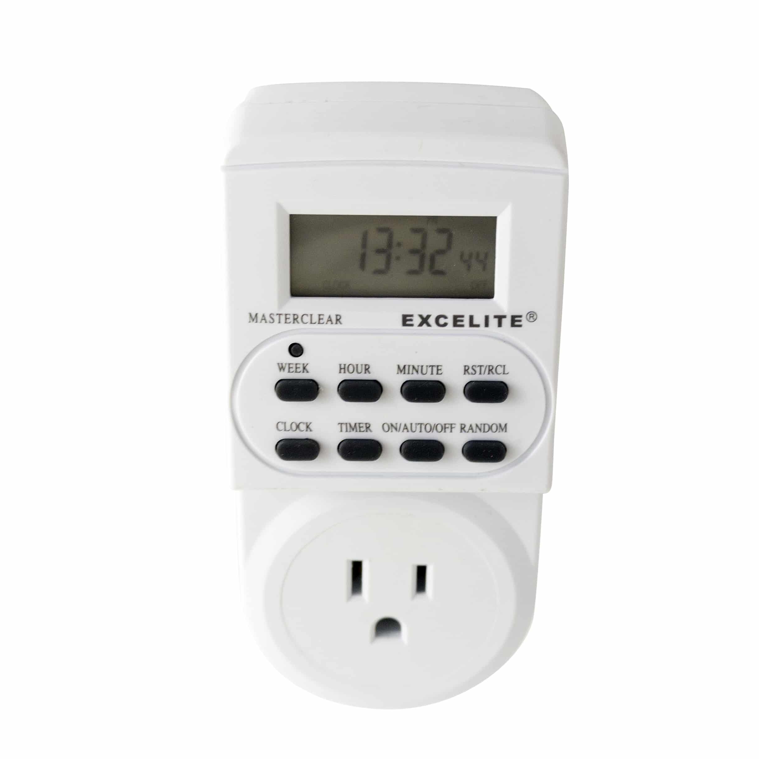 Timer Digital Temporizador Enchufe 220v Programable Electrico De 10a Reloj  De Encendido Y Apagado